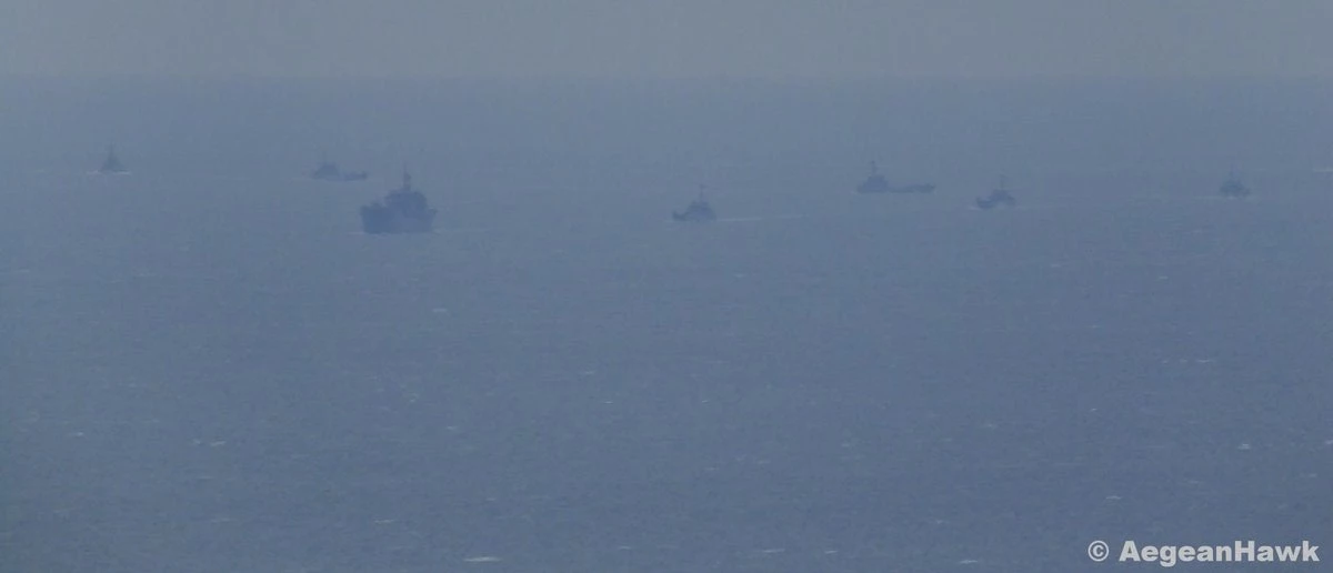 «Περιμένουμε κλιμάκωση της τουρκικής επιθετικότητας» : Μεγάλος αριθμός τουρκικών αρματαγωγών και αποβατικών τώρα στο Αιγαίο